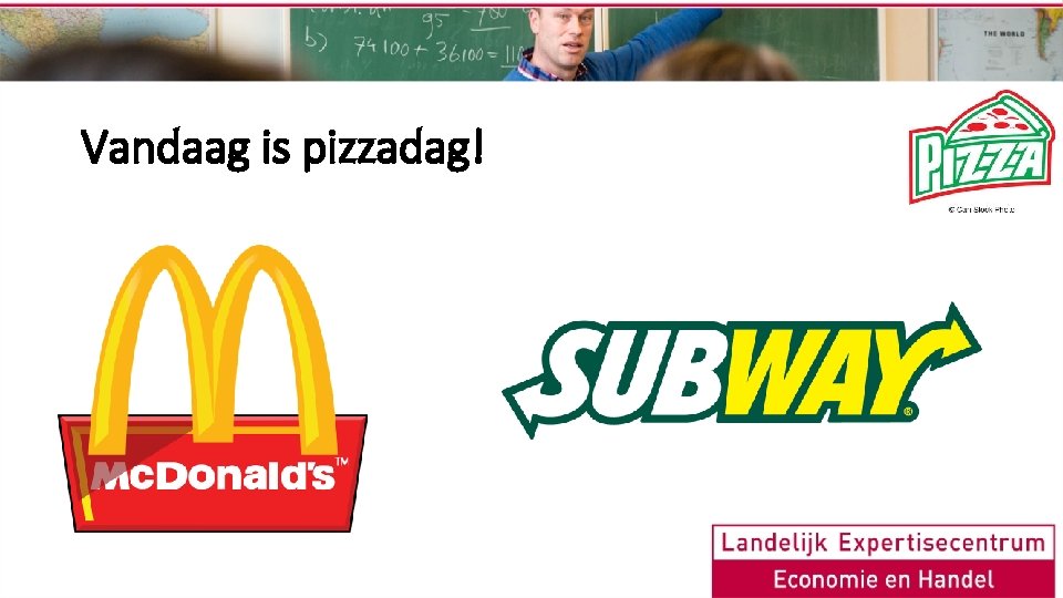 Vandaag is pizzadag! 