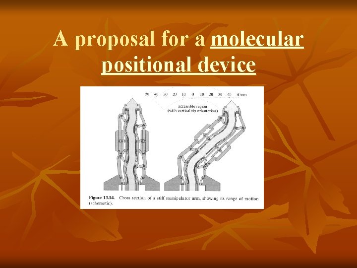 A proposal for a molecular positional device 