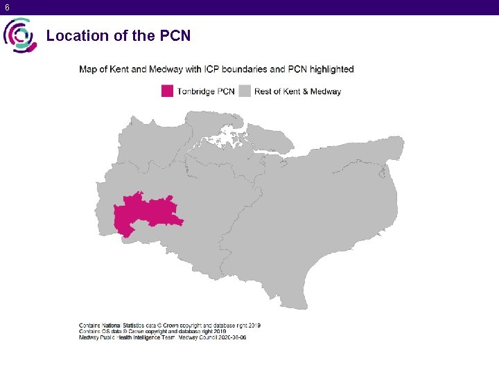 6 Location of the PCN 