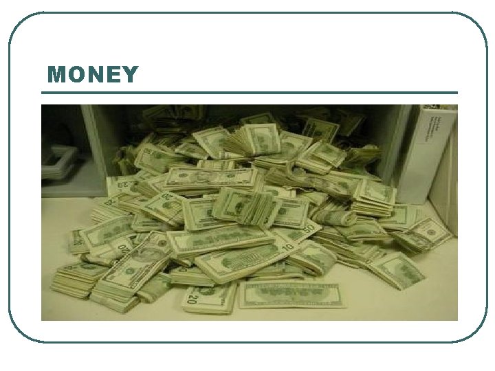 MONEY 