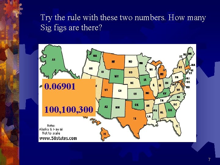 Try the rule with these two numbers. How many Sig figs are there? 0.