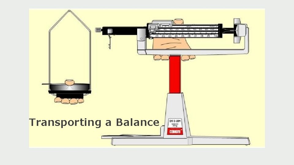 Transporting a Balance 