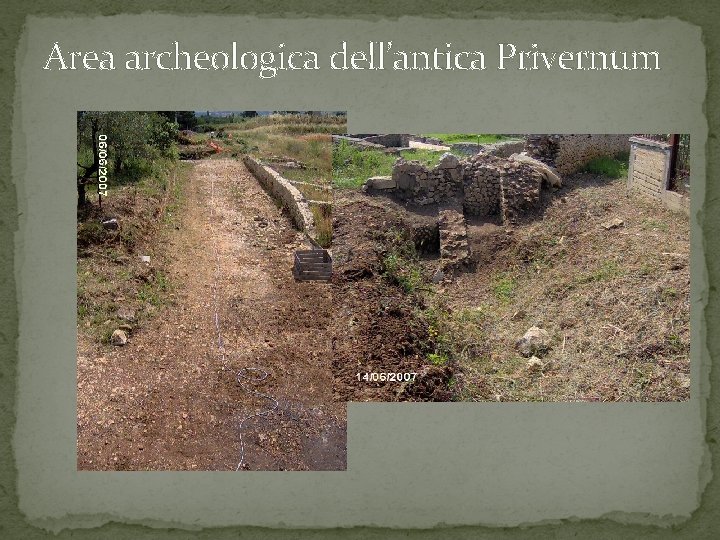 Area archeologica dell’antica Privernum 