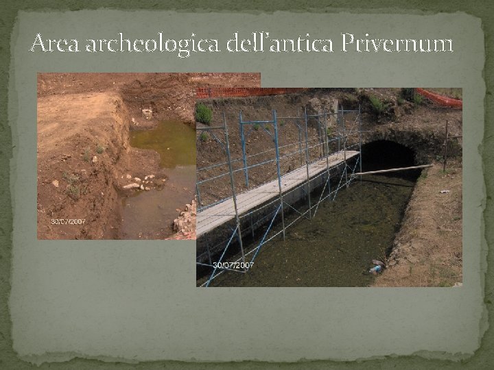 Area archeologica dell’antica Privernum 