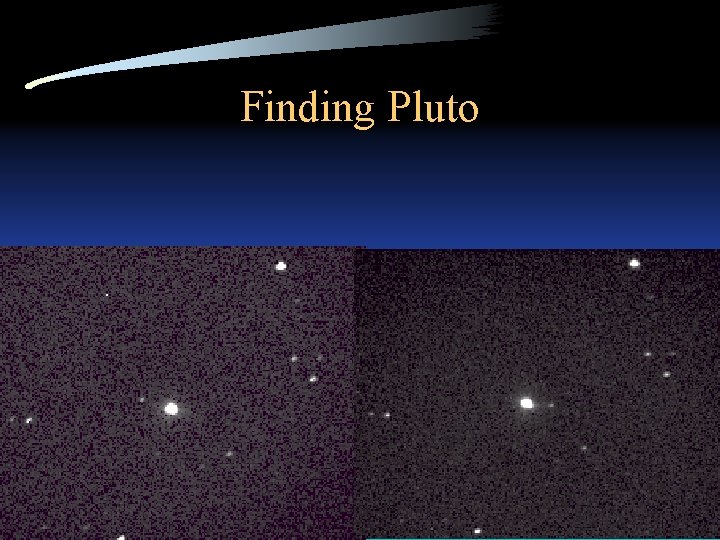 Finding Pluto Finding Pluto