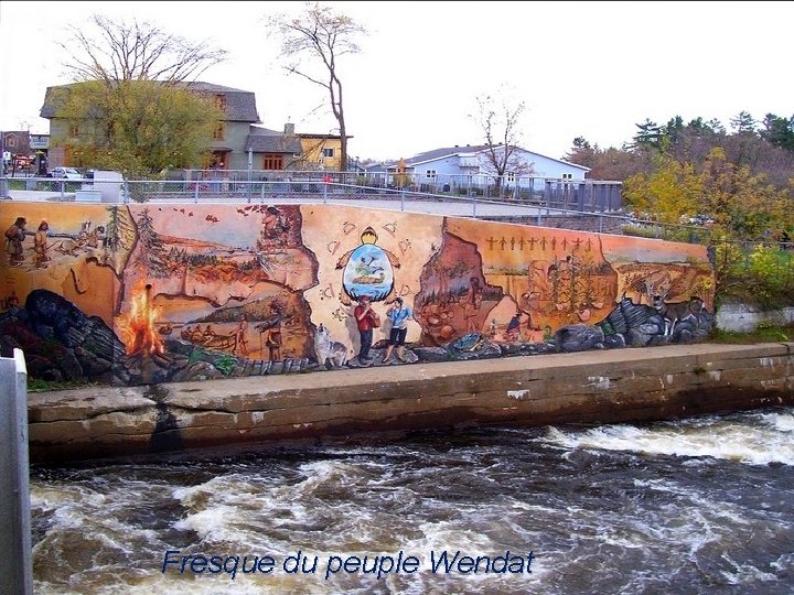 Fresque du peuple Wendat Fresque du peuple Wendat