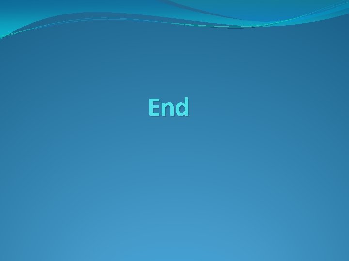 End 