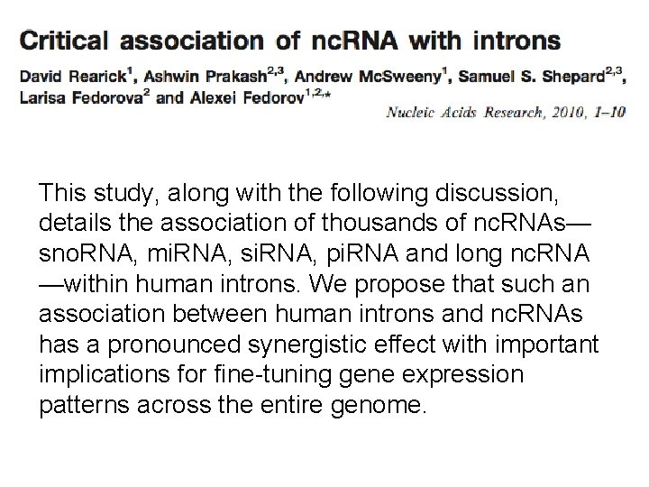 This study, along with the following discussion, details the association of thousands of nc.