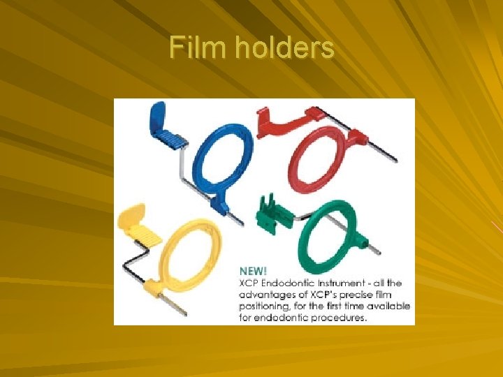 Film holders 