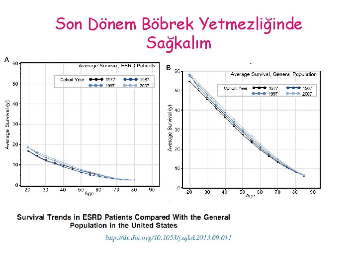 Son Dönem Böbrek Yetmezliğinde Sağkalım 