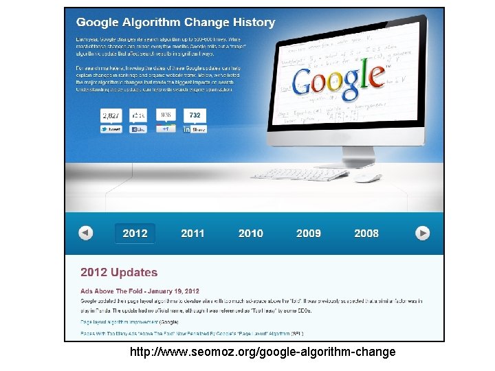 http: //www. seomoz. org/google-algorithm-change 