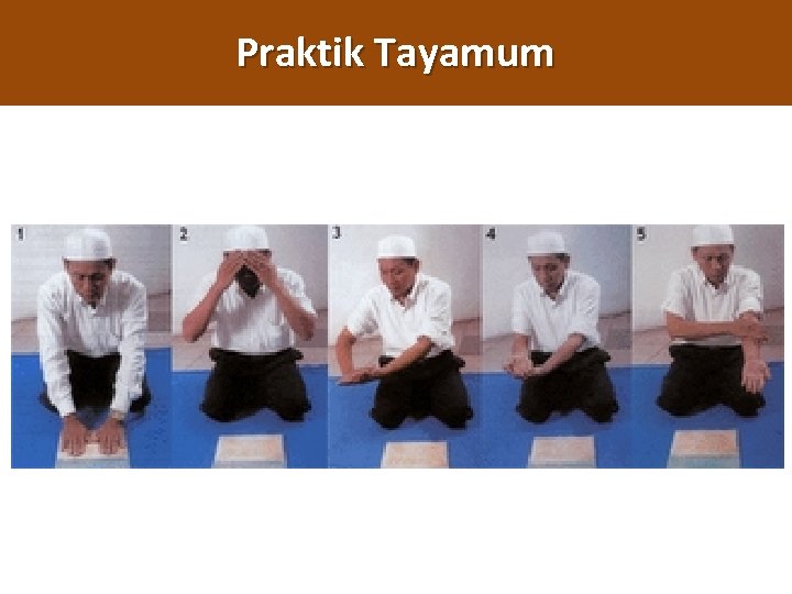 Praktik Tayamum 