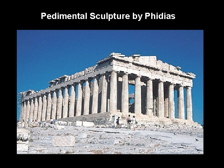 Pedimental Sculpture by Phidias 