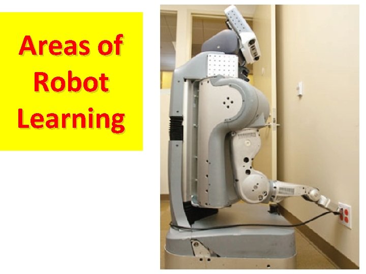 Areas of Robot Learning 