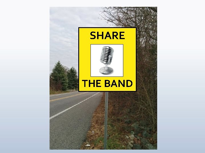 SHARE THE BAND 