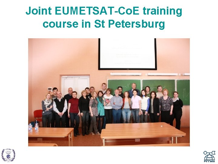 Joint EUMETSAT-Co. E training course in St Petersburg 