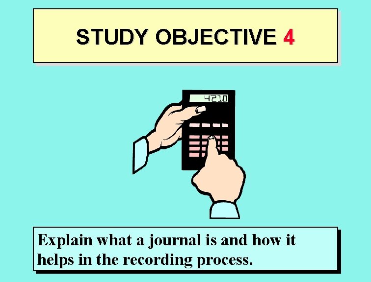 STUDY OBJECTIVE 4 Explain what a journal is and how it helps in the