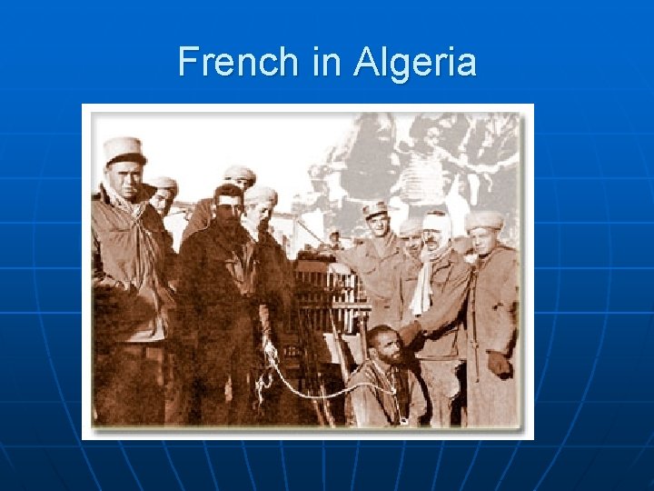 French in Algeria 