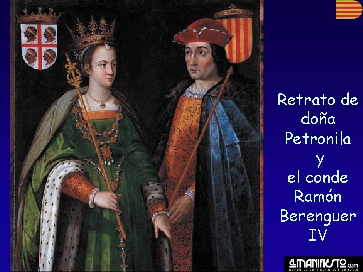 Retrato de doña Petronila y el conde Ramón Berenguer IV 