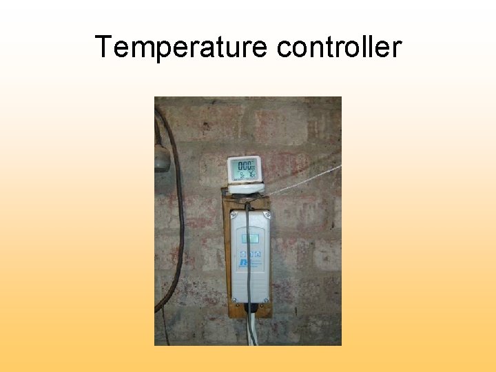 Temperature controller 