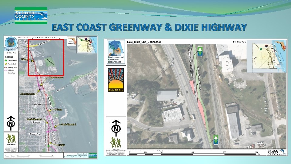 EAST COAST GREENWAY & DIXIE HIGHWAY 