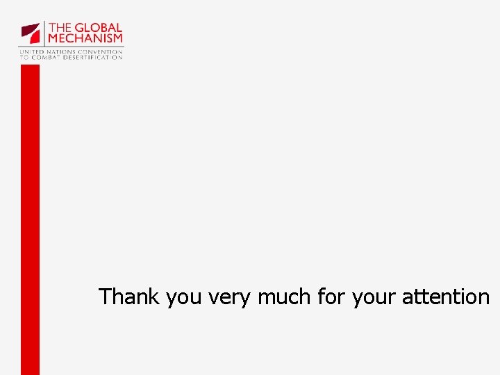 Thank you very much for your attention 