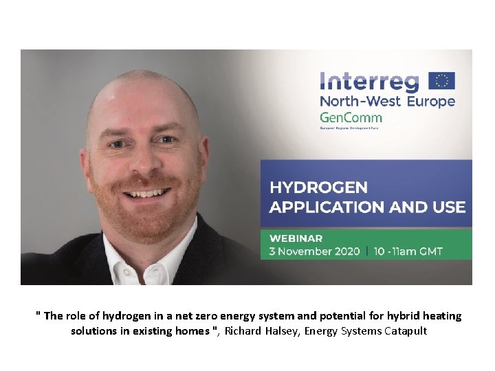 " The role of hydrogen in a net zero energy system and potential for