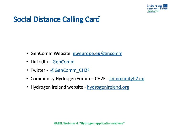 Social Distance Calling Card 