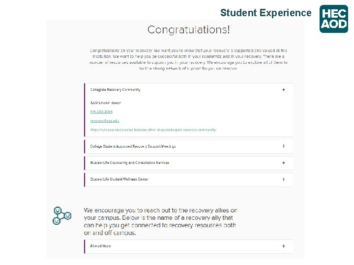 Student Experience 