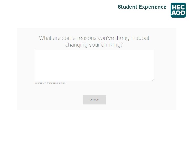 Student Experience 