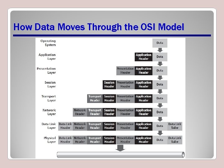 How Data Moves Through the OSI Model How Data Moves Through the OSI Model