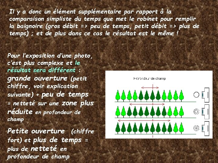 Il y a donc un élément supplémentaire par rapport à la comparaison simpliste du