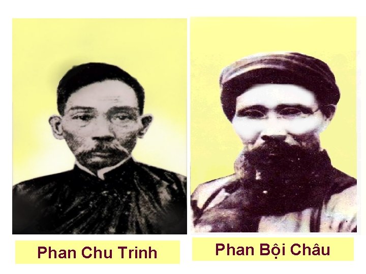 Phan Chu Trinh Phan Bội Châu 