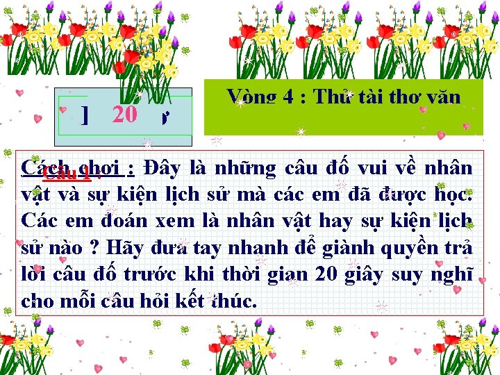 10 20 19 18 17 16 15 14 13 12 987654321đầu Hết 11 giờ