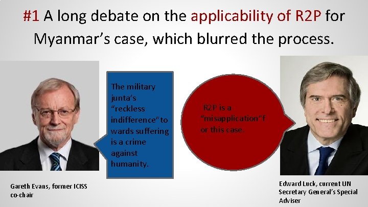 #1 A long debate on the applicability of R 2 P for Myanmar’s case,