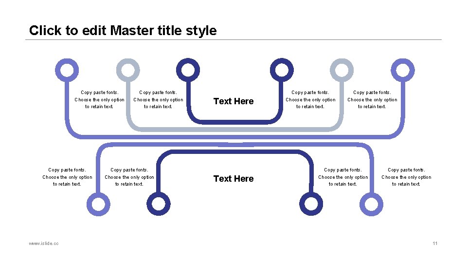 Click to edit Master title style Copy paste fonts. Choose the only option to