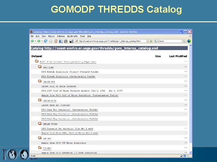 Gridded Data Interoperability for the Integrated Ocean Observing