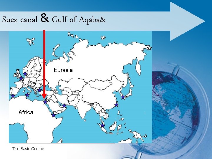 Suez canal & Gulf of Aqaba& The Basic Outline 