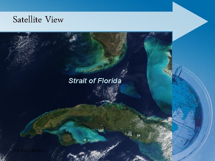 Satellite View Strait of Florida The Basic Outline 