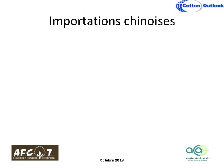 Importations chinoises Octobre 2018 