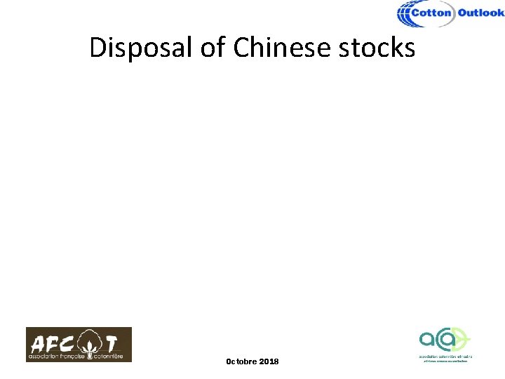 Disposal of Chinese stocks Octobre 2018 