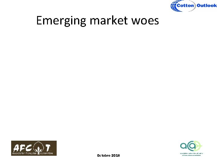 Emerging market woes Octobre 2018 