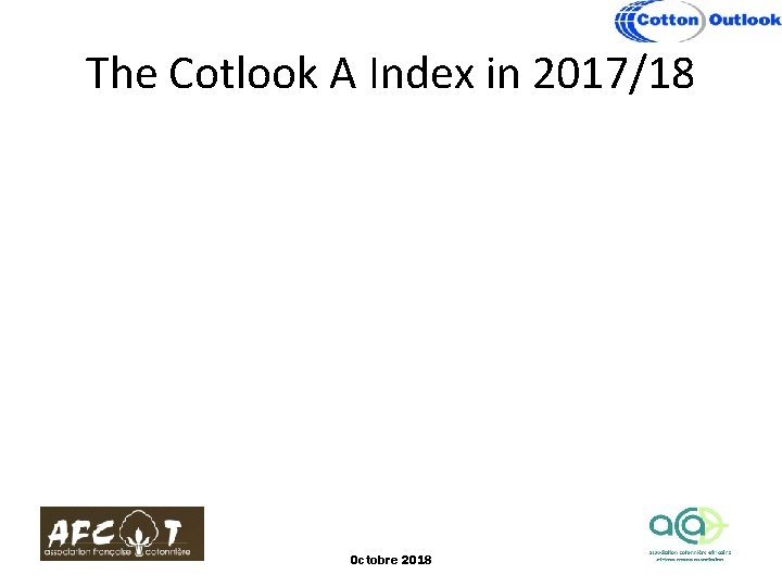 The Cotlook A Index in 2017/18 Octobre 2018 