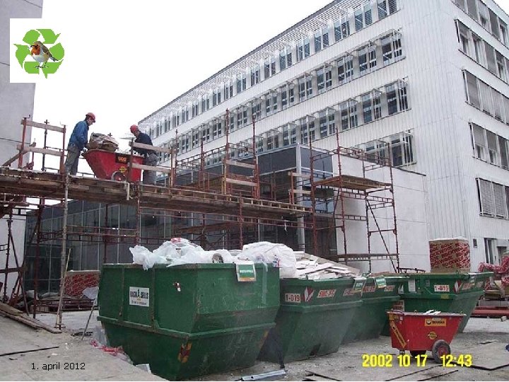 Kurs utarbeidet av Nasjonal handlingsplan for bygg- og anleggsavfall 1. april 2012 