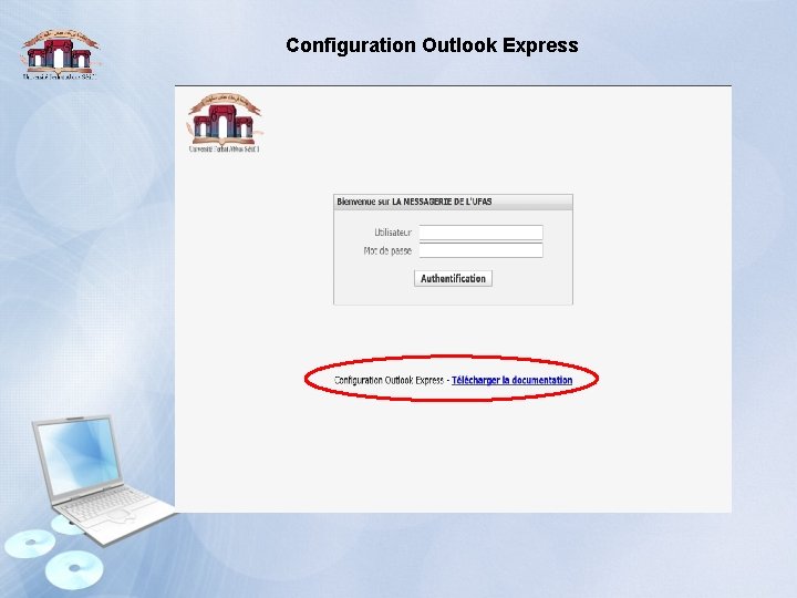 Configuration Outlook Express 