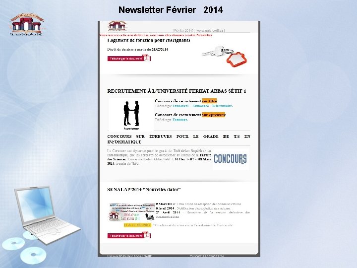 Newsletter Février 2014 