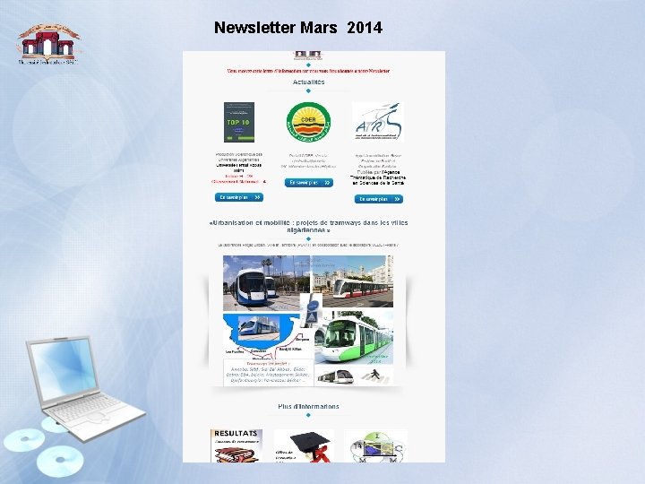 Newsletter Mars 2014 