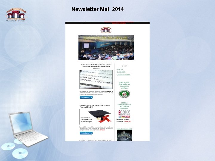 Newsletter Mai 2014 