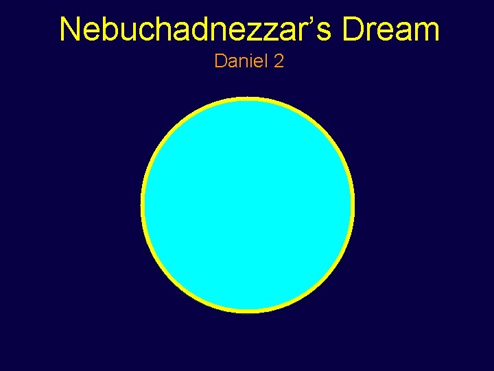 Nebuchadnezzar’s Dream 