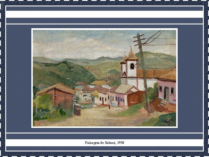 Paisagem de Sabará, 1950 